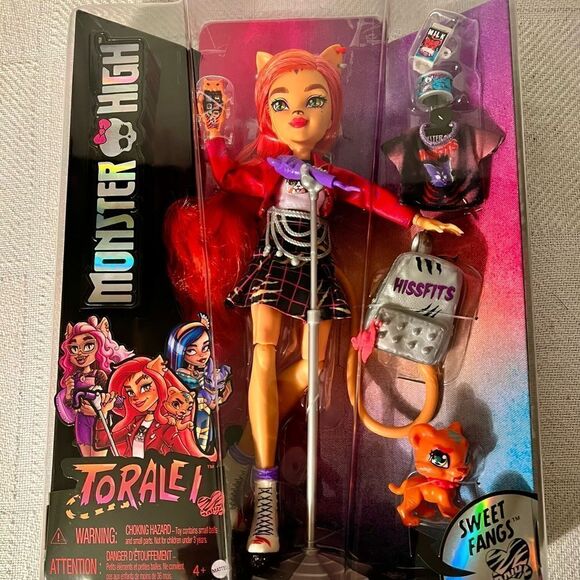 Monster High G3 Toralei Stripe IN HAND READY TO SHIP NEW SEALED Gen3 Reboot - Picture 9 of 16